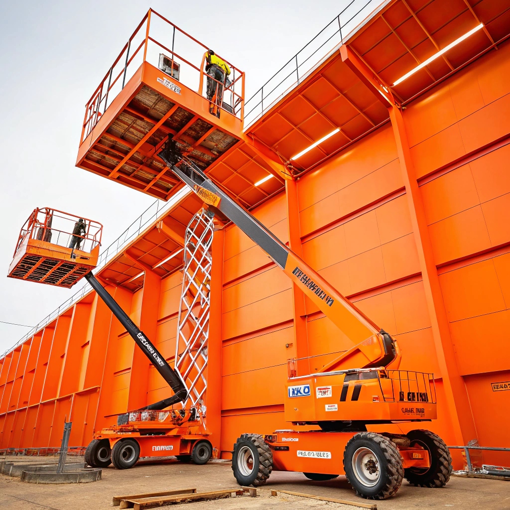 Pomarańczowy podnośnik