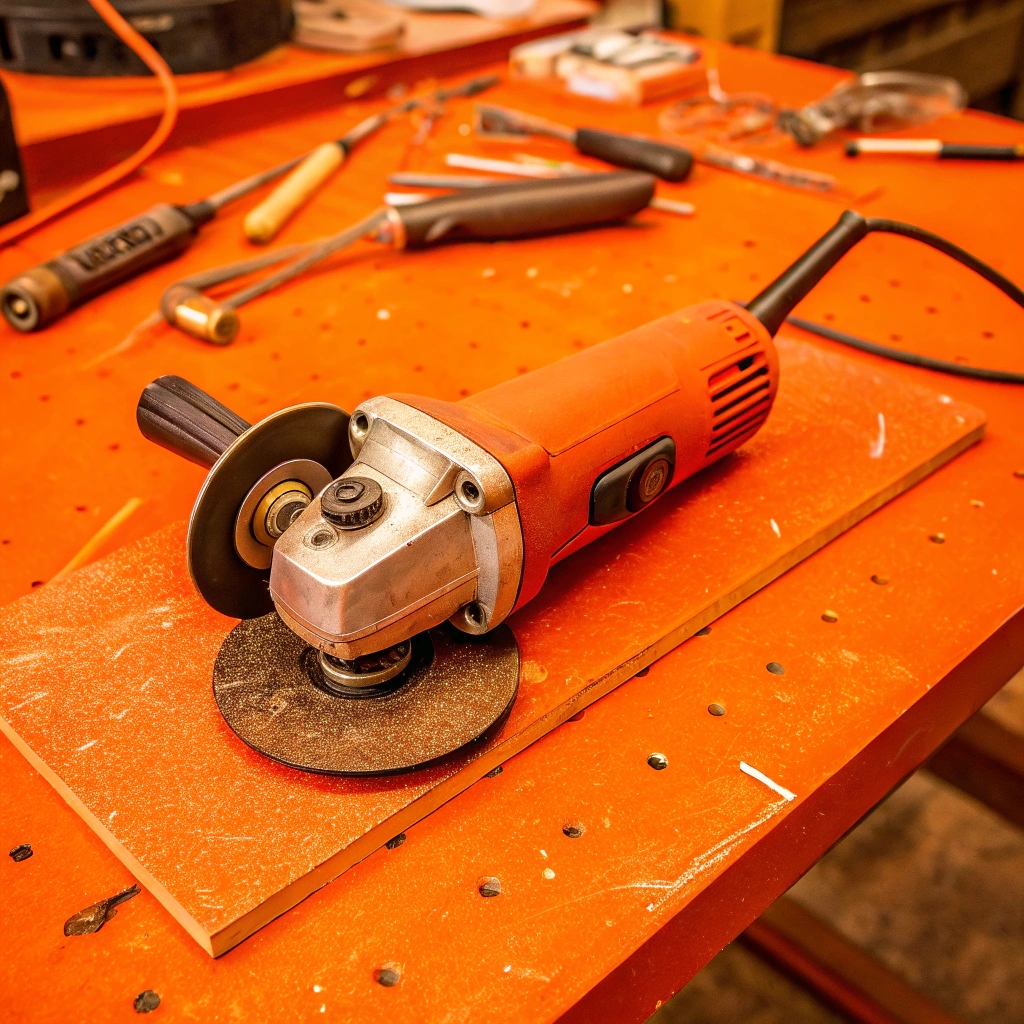 Pomarańczowa Szlifierka